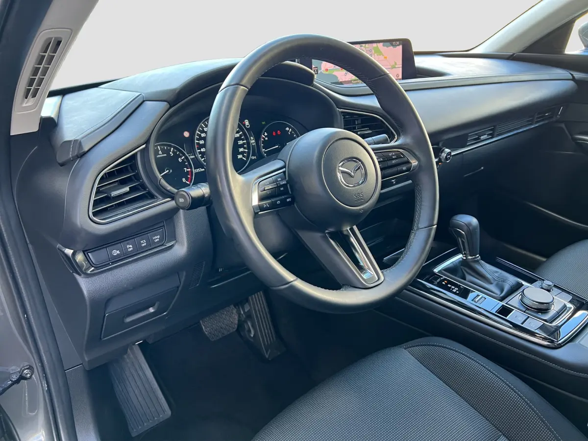 2.0 186pk e-SkyActiv-X M Hybrid Exclusive-line | Camera | Adaptive cruise controle | Carplay | Dodehoek detectie | Climate controle | Draadloos laden | Keyless entry | Parkeersensoren voor e