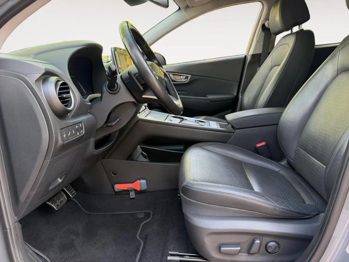 EV Premium 64 kWh HEAD UP DISPLAY | LEDEREN BEKLEDING | 455 KM ACTIERADIUS | ACC | DODEN HOEK DETECTIE | 12 MAANDEN BOVAG GARANTIE