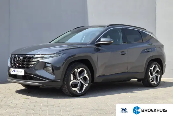 1.6 T-GDI PHEV Comfort Smart 4WD / Dealer onderhouden / Fabrieksgarantie tot 05-2027 / All season banden / Stuur- & Stoelverwarming / Trekgewicht 1350 kg / Elektrische achterklep / Achteruit