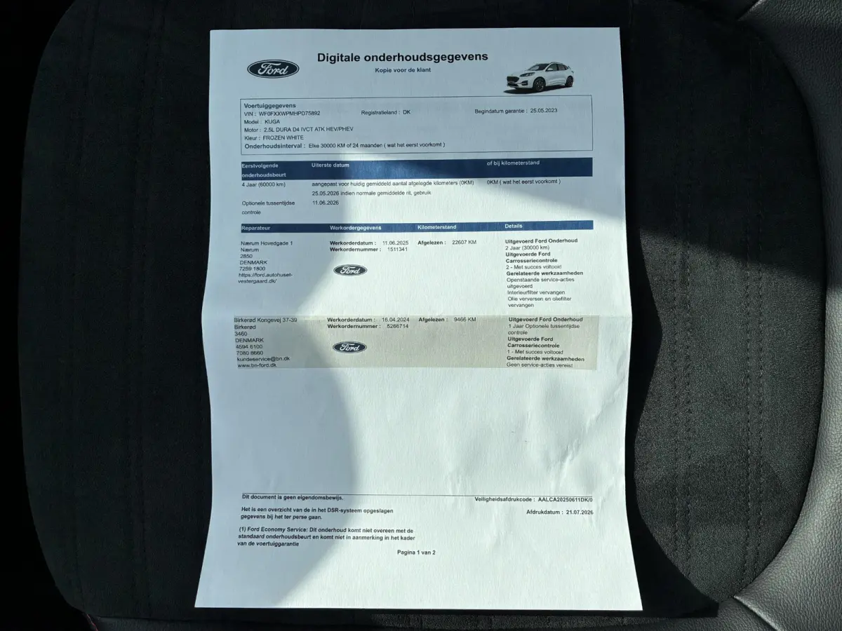 2.5 PHEV ST-Line X / Dealer onderhouden / Trekgewicht 1.500 kg / Navigatie / Stuur-, stoel- & achterbankverwarming / Parkeer assistent / Camera 360°  / Elektrische stoel & klep / 18" LM wie