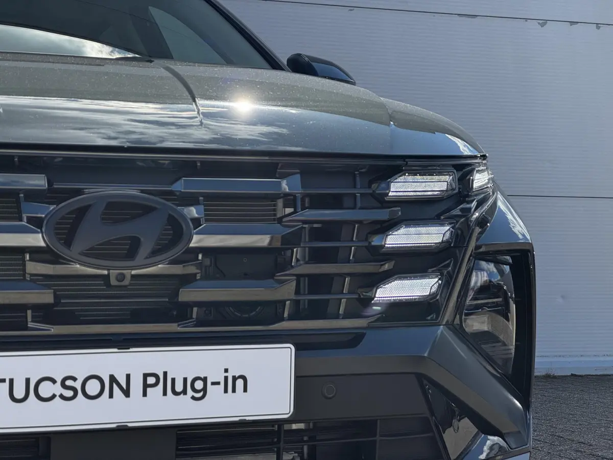 1.6 T-GDI PHEV Premium Sky/ €6.000,- Voordeel / Modeljaar 2026 / Direct beschikbaar / Rijklaarprijs / 19-inch lichtmetalen velgen | Cypress Green | elektrisch glazen panorama-dak | Apple C