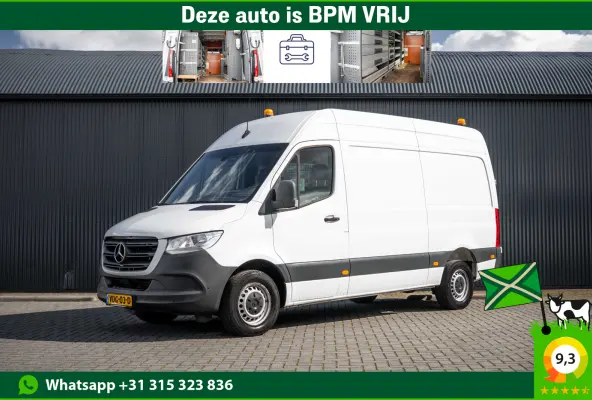 314CDI L2H2 | Automaat | 1e Eigenaar | Volledig ingericht | 360° Camera | Carplay | Cruise | PDC | Airco