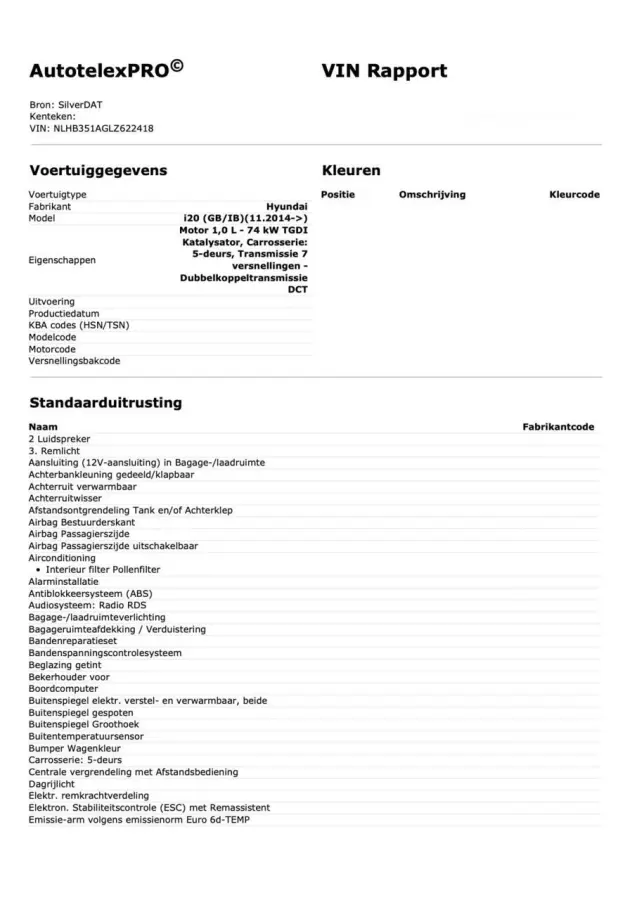 Active 1.0 T-GDI Automaat 48.117km non airco