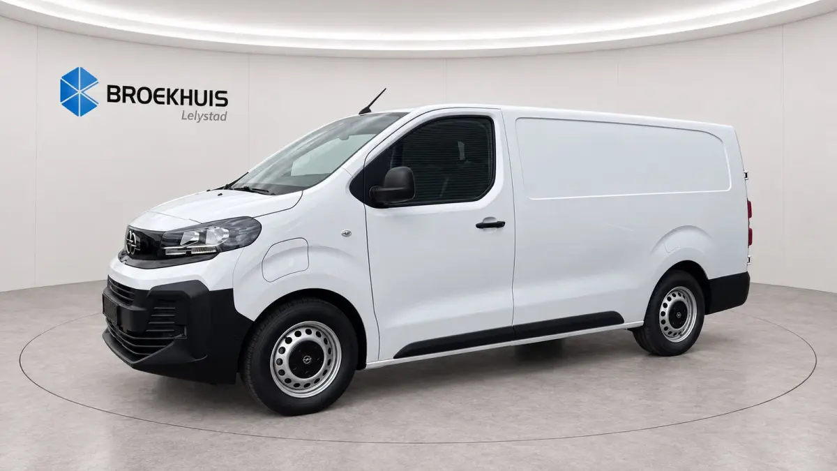 gesloten Bestelwagen Standaard - Electric L3 | Elektrisch bedienbare en verwarmde buitenspiegels | Geïsoleerde comfort scheidingswand met vaste ruit | Houten afwerking laadruimte