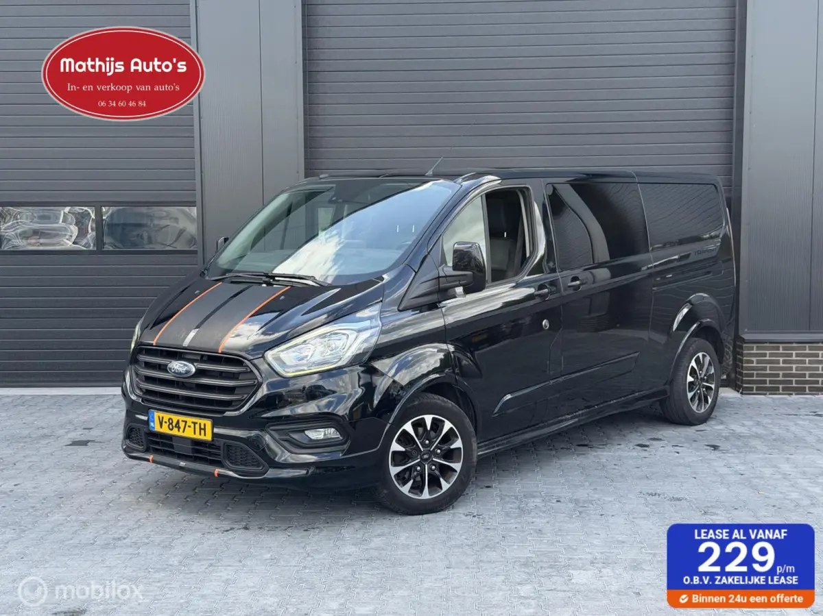 320 2.0 TDCI L2H1 Limited Dubbelcabine 2x schuifdeur! Vol optie!