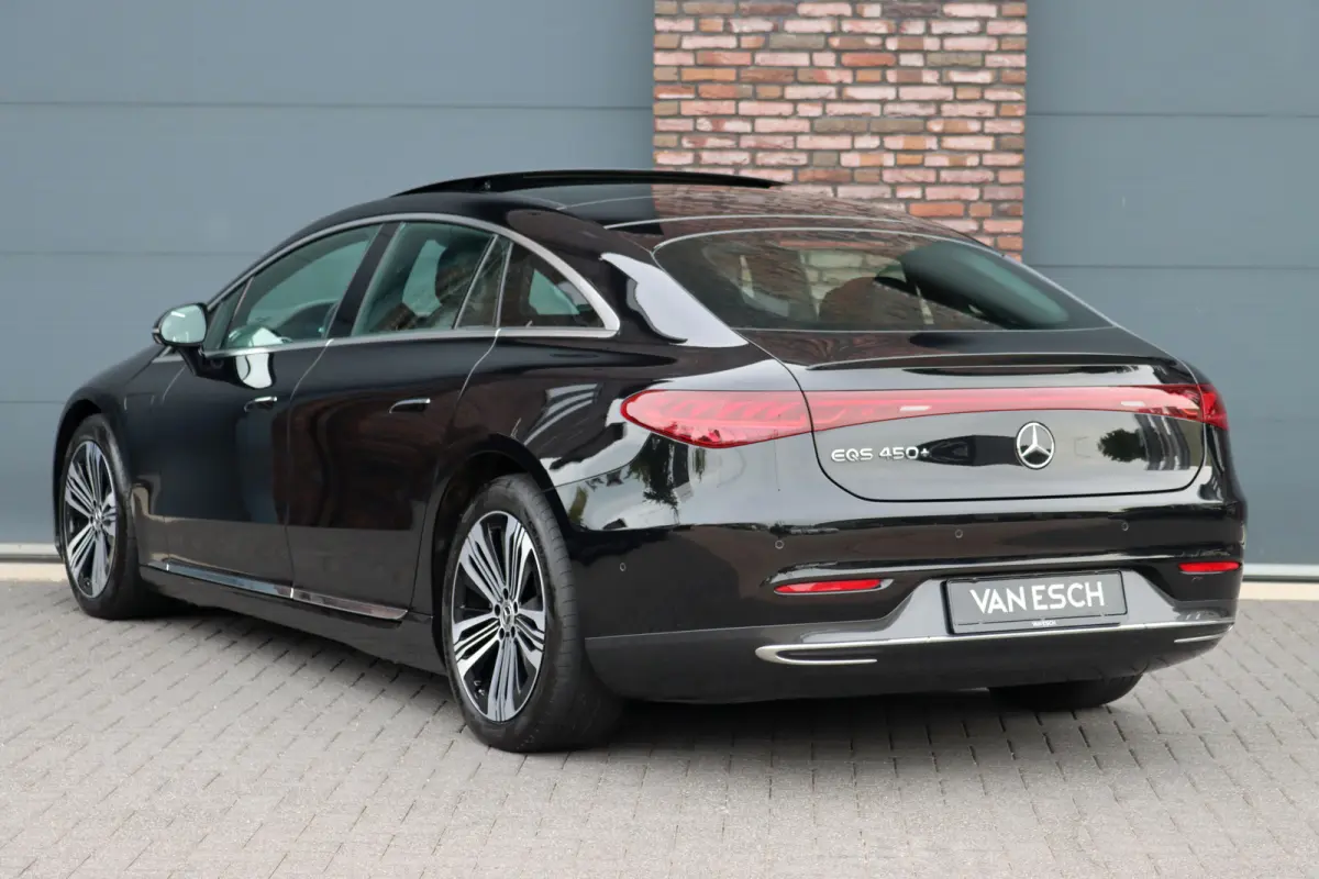 450+ Luxury Line 108 kWh | Luchtvering | Achterasbesturing | Hyperscreen | Distronic+ | MBUX Tablet | Elek. Achterbank | Nekverwarming | Massage | Burmester | HUD |