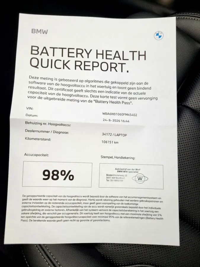 320e Pano 360-Cam Tr.haak, 98% SOH (BTW-auto)