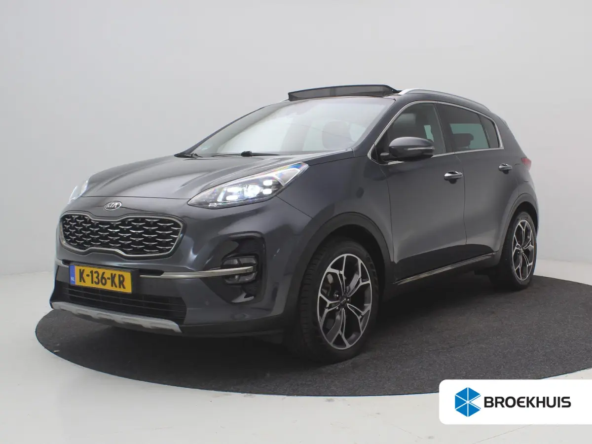 1.6 T-GDI GT-Line / Dealer Onderhouden / 7 Jaar Garantie / GT-Line / Camera / Stoel en Stuurverwarming / Panoramadak / Cruise Control / 1600Kg Trekgewicht / Trekhaak / | Achterbank verwarmd 