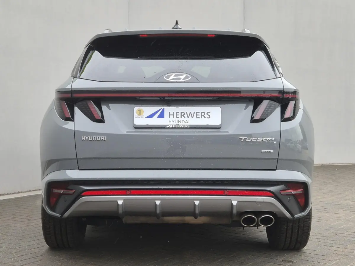 1.6 T-GDI HEV N Line Sky / Dealer onderhouden / Fabrieksgarantie tot 03-2027 / Trekhaak afneembaar / Panorama schuifdak / Trekgewicht 1650 kg / Navigatie / Apple Carplay Android / Elektrisch