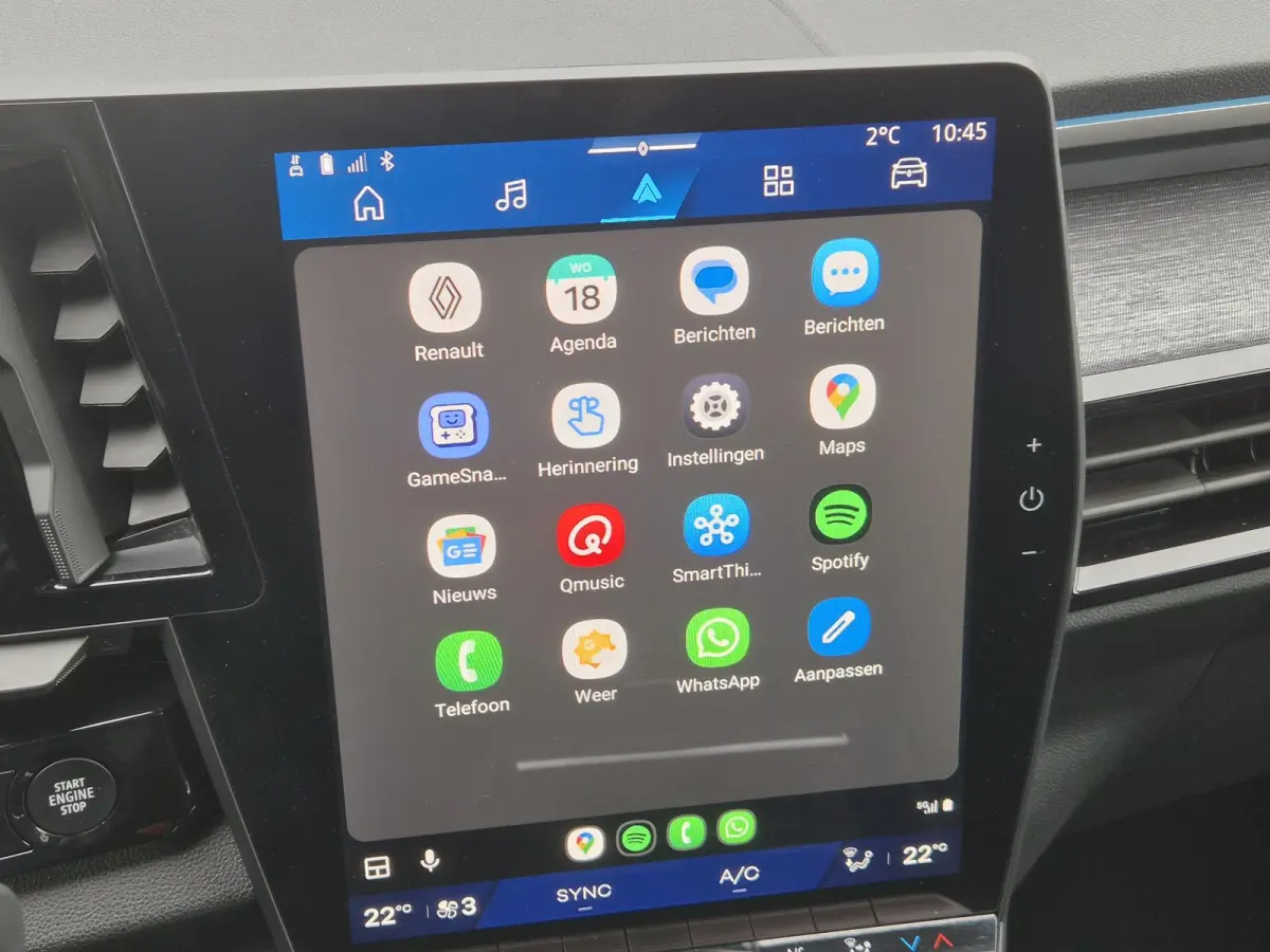 1.2 E-Tech full hybrid 200 techno / Panoramadak / Fabrieksgarantie tot 04-2028 / Trekgewicht 1500 kg / Pack Look / Rondomzicht camera / Apple Carplay Android Auto / Adaptief cruise control /