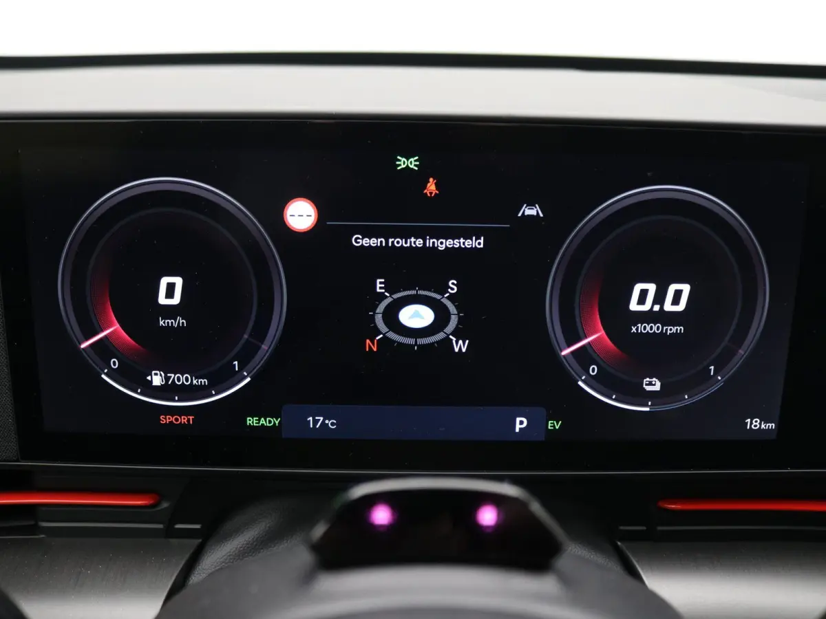 1.6 GDI HEV N Line / N-Line interieur & Exterieur / Leer-Alcantara / Adaptieve Cruise Control / 18" LMV / Stoelverwarming & koeling voor / Full Option /