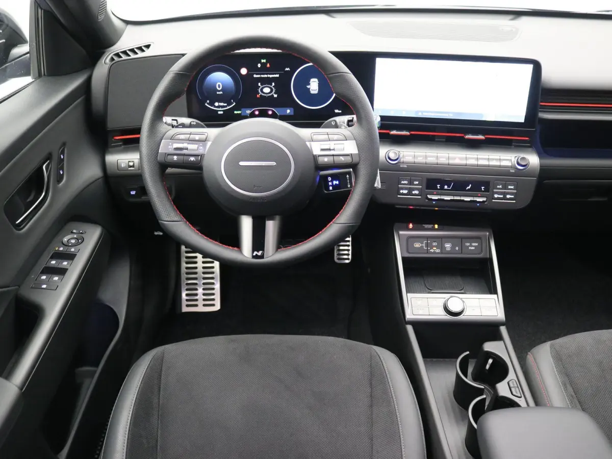 1.6 GDI HEV N Line / N-Line interieur & Exterieur / Leer-Alcantara / Adaptieve Cruise Control / 18" LMV / Stoelverwarming & koeling voor / Full Option /