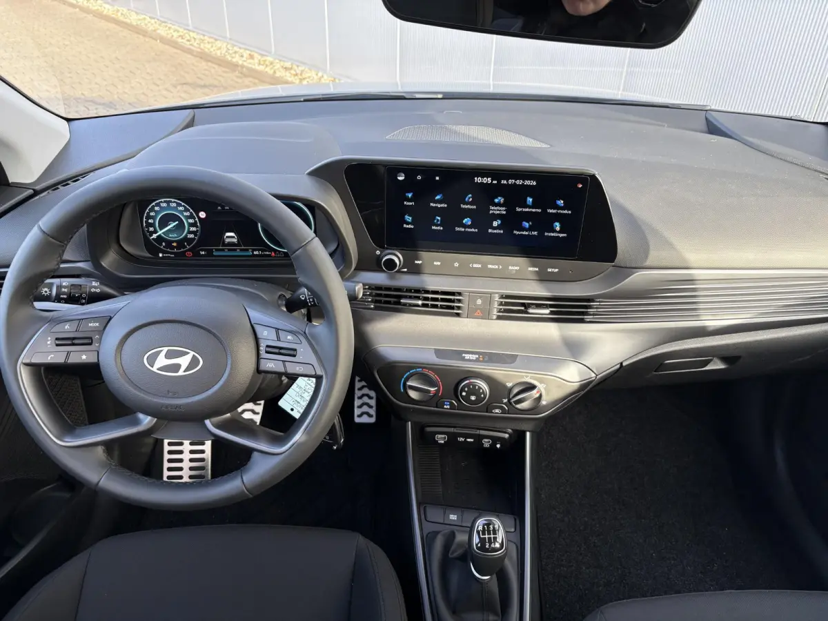 1.0 T-GDI Comfort / Prijs is een rijklaarprijs / Navigatie / Achteruitrijcamera / Airco / Cruise Control / LED Dagrijverlichting / LMV / Apple CarPaly & Android Auto /