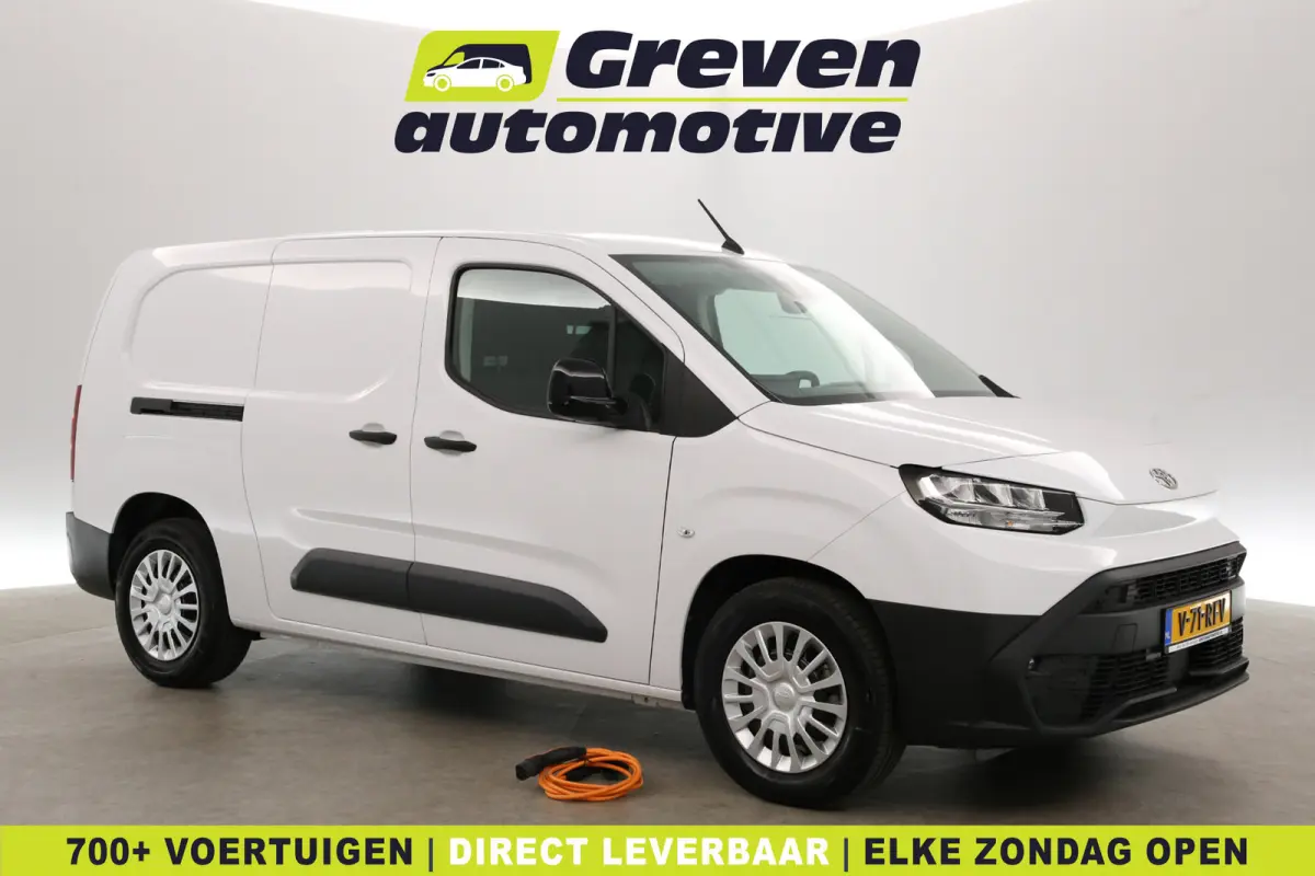 e-Proace Challenger 50 kWh | Snelladen | Airco | Camera | Virtual | 3 Zits | Cruise | Carplay | Parkeersens.