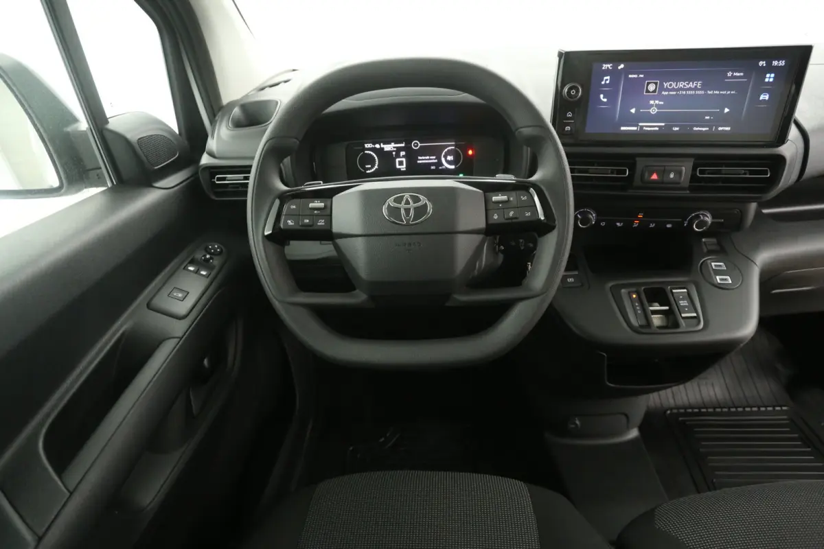 e-Proace Challenger 50 kWh | Snelladen | Airco | Camera | Virtual | 3 Zits | Cruise | Carplay | Parkeersens.