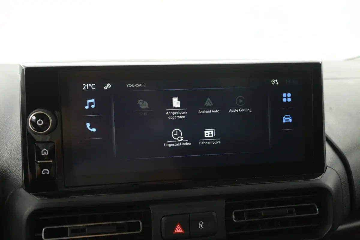 e-Proace Challenger 50 kWh | Snelladen | Airco | Camera | Virtual | 3 Zits | Cruise | Carplay | Parkeersens.
