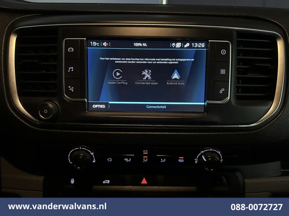 1.5 BlueHDI L2H1 Euro6 Airco | Camera | Navigatie | Apple Carplay Cruisecontrol, Android Auto, Parkeersensoren, Bijrijdersbank