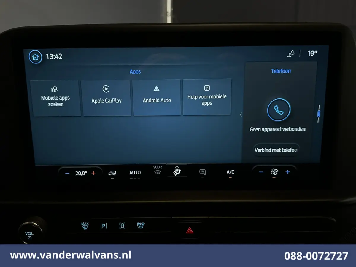 2.0 TDCI L1H1 Euro6 Airco | Camera | LED | Apple Carplay | Cruisecontrol Verwarmde Voorruit, Android Auto, Parkeersensoren, Bijrijdersbank