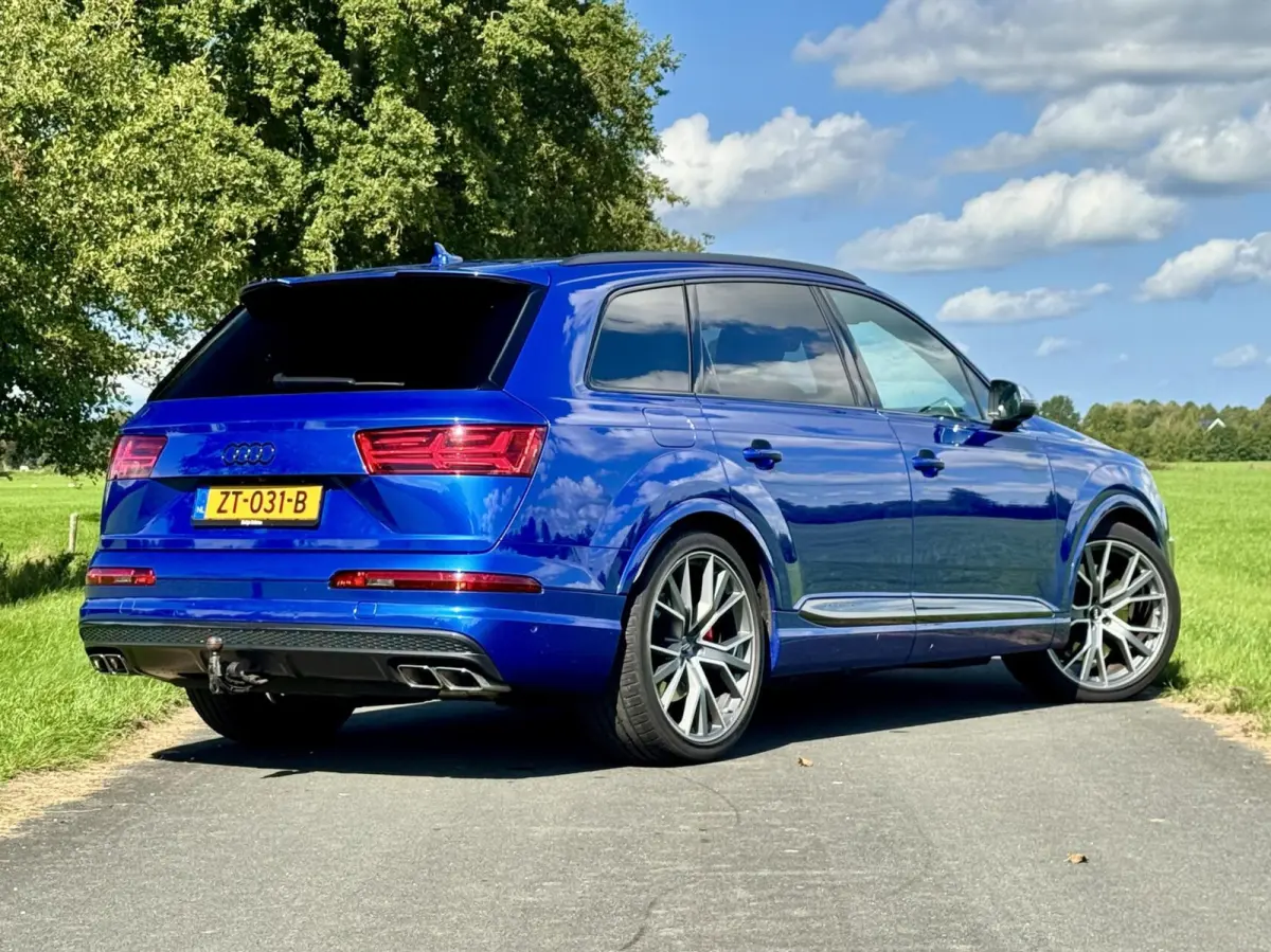 SQ7 4.0 TDI 435|7-zitter|B&O adv|Pano|Rolstabilisator|Volleder| 22” | HUD | Night Vision |Absoluut vol!