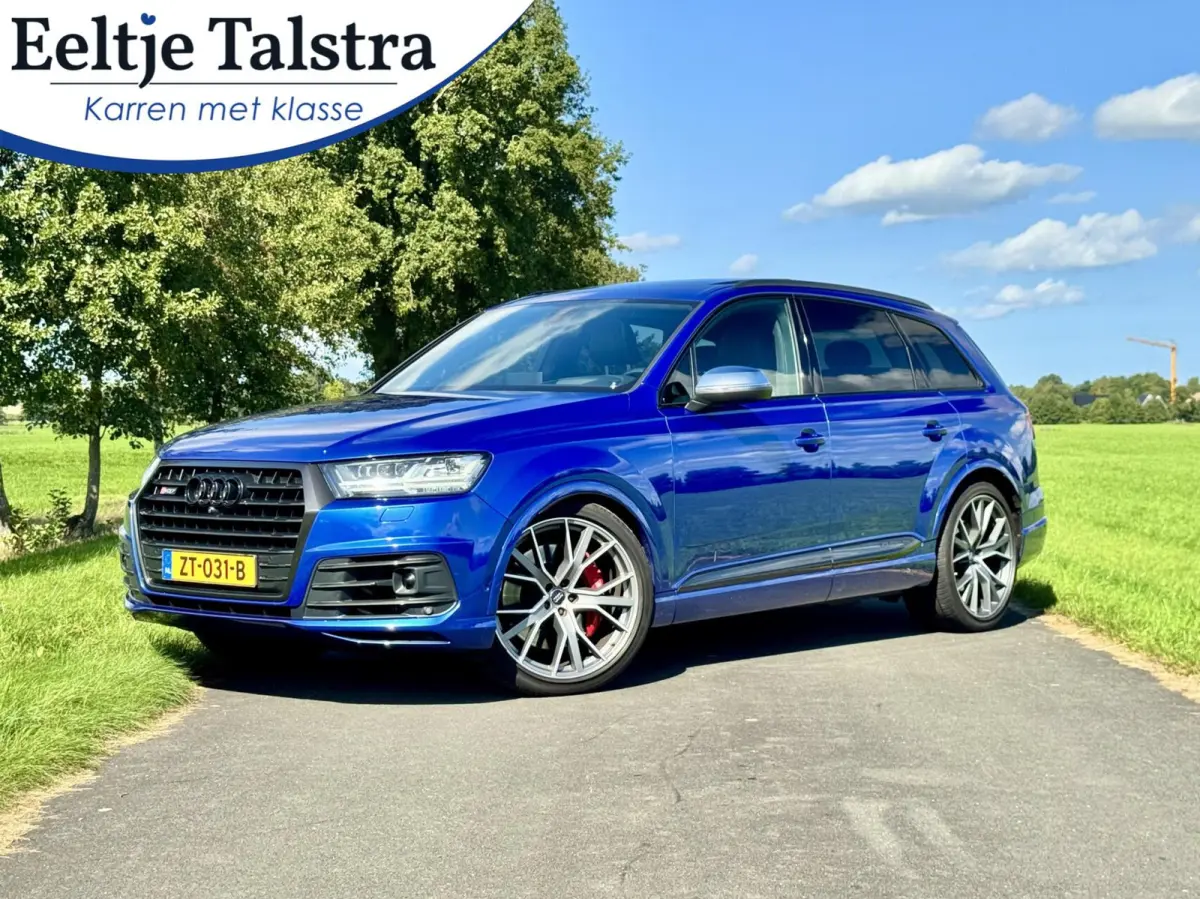 SQ7 4.0 TDI 435|7-zitter|B&O adv|Pano|Rolstabilisator|Volleder| 22” | HUD | Night Vision |Absoluut vol!
