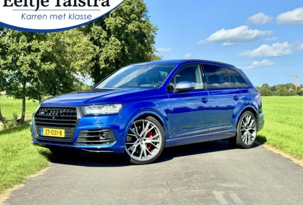 SQ7 4.0 TDI 435|7-zitter|B&O adv|Pano|Rolstabilisator|Volleder| 22” | HUD | Night Vision |Absoluut vol!