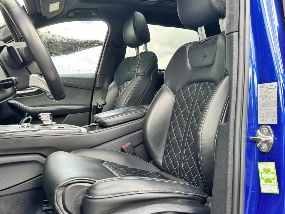 SQ7 4.0 TDI 435|7-zitter|B&O adv|Pano|Rolstabilisator|Volleder| 22” | HUD | Night Vision |Absoluut vol!