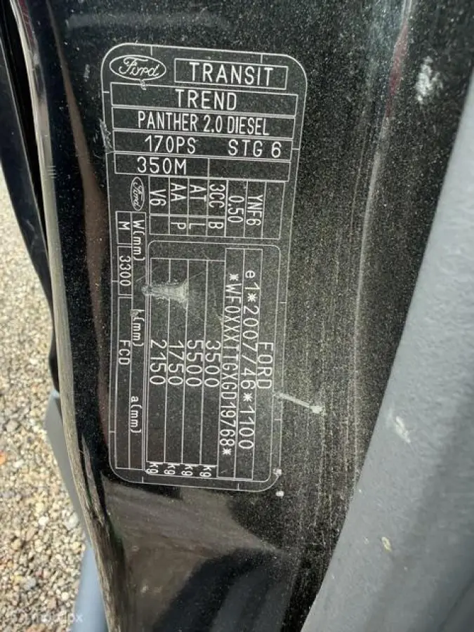 350 2.0 TDCI L2H2 Ambiente