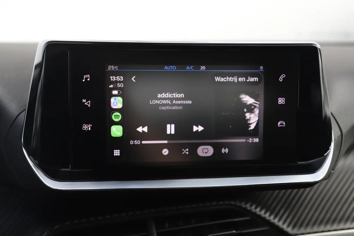 1.2 PureTech Allure 102PK Half Leder Navigatie Carplay Android Climate Cruise Control LED Parkeersensor