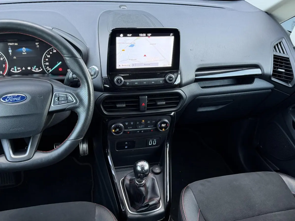 1.0 EcoBoost ST-Line Black Navi - Stoelverwarming - Keyless