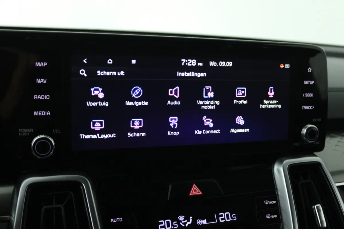 1.6 T-GDI Hybrid 2WD DynamicLine 7p (TREKHAAK, CAMERA, STOEL/STUUR VERWARMING, ELEKTR STOELEN)