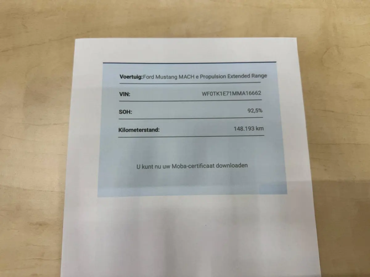 Extended RWD 98 kWh SOH 92,5%