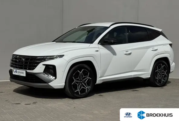 1.6 T-GDI PHEV N Line 4WD / Automaat / Dealer onderhouden / Fabrieksgarantie tot 04-2028 / Trekgewicht 1350 kg / Elektrische achterklep / Stuur- Stoel & Achterbank verwarming / Adaptief crui