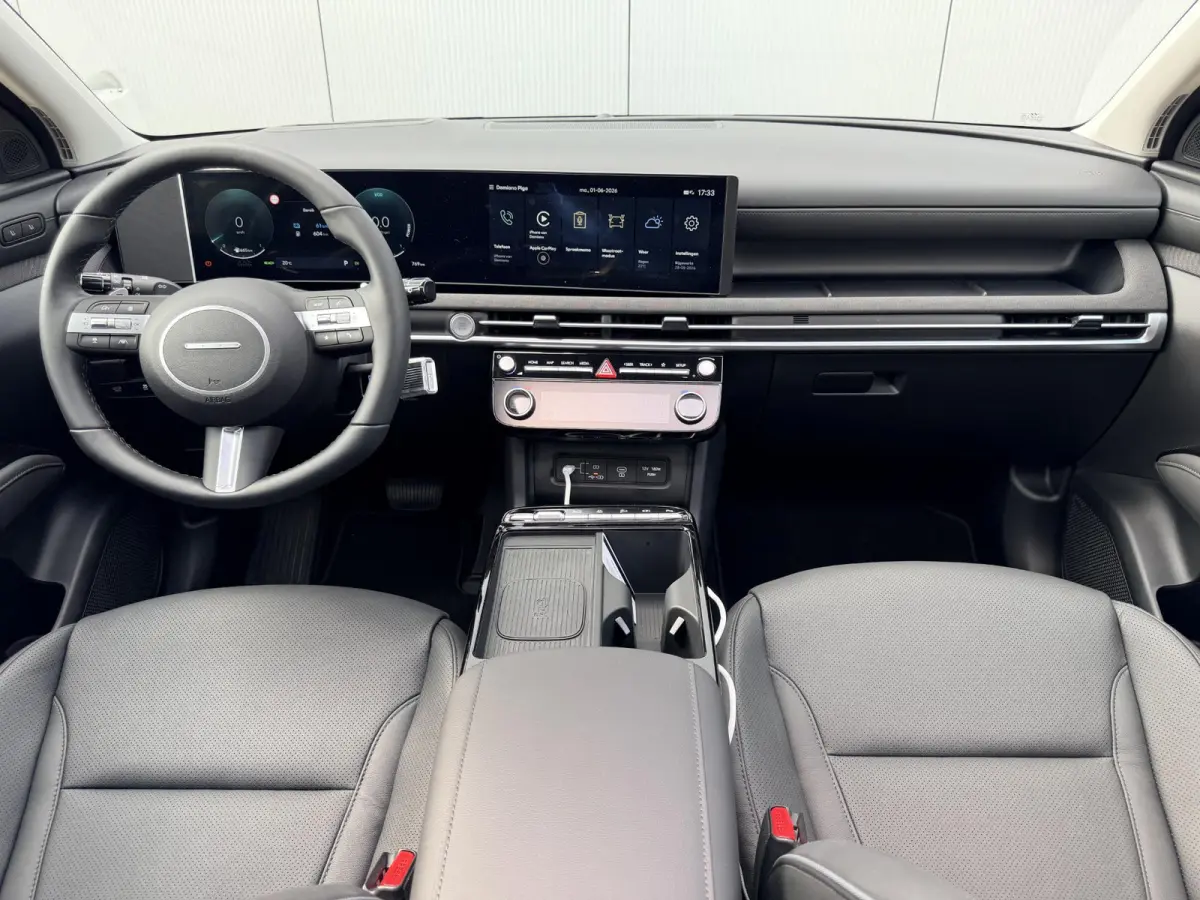 1.6 T-GDI PHEV Premium Sky / Zwart Leder / Memory Seat / Stoelverwarming Voor + Achter / Stoelverkoeling / Stuurverwarming / 360 Camera / KRELL Audio / Elek. Achterklep /