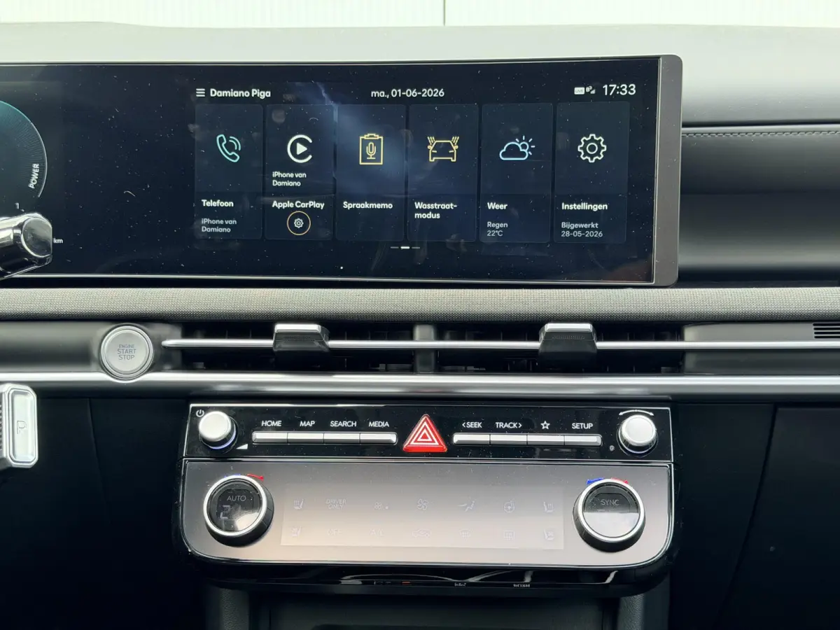 1.6 T-GDI PHEV Premium Sky / Zwart Leder / Memory Seat / Stoelverwarming Voor + Achter / Stoelverkoeling / Stuurverwarming / 360 Camera / KRELL Audio / Elek. Achterklep /