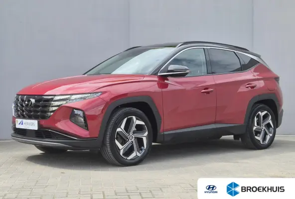 1.6 T-GDI PHEV Premium 4WD / Fabrieksgarantie tot 10-2027 / Dealer onderhouden / Trekgewicht 1350 kg / Elektrische achterklep / Rondomzicht camera / Stuur- Stoel & Achterbankverwarming / Ada