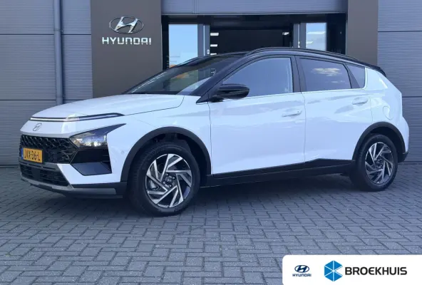 1.0 T-GDI Premium Automaat / Automaat / LED Verlichting / Stoel- & Stuurverwarming / Keyless / Climate Control / Adaptive Cruise Control / Navigatie / Achteruitrijcamera / Parkeersensoren Vo