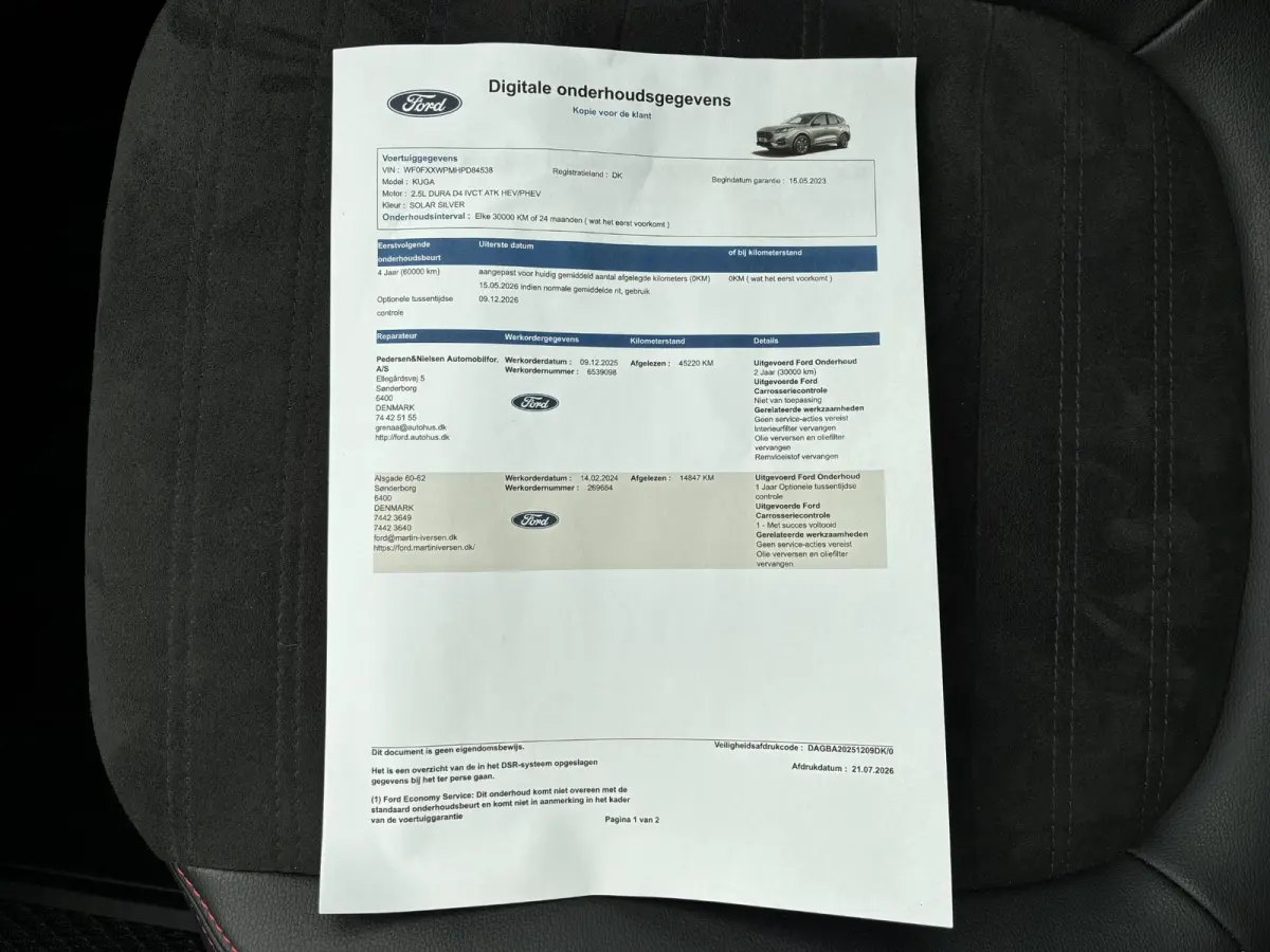 2.5 PHEV ST-Line X / Winter-Pack / Dealer onderhouden / Achteruitrijcamera / Adaptieve Cruise Control / B&O Audio / Apple Carplay/Android Auto / Navigatie /