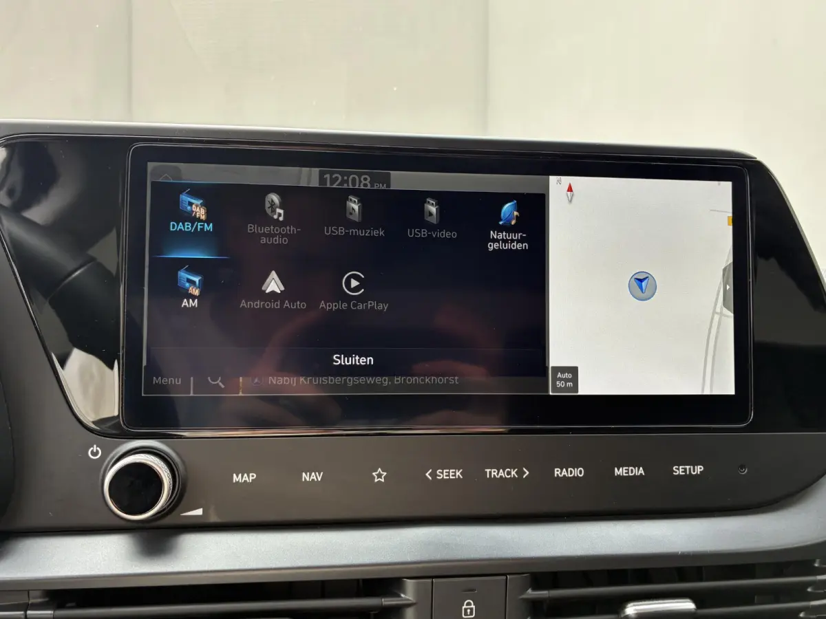 1.0 T-GDI Comfort / Fabrieksgarantie t/m 4-2030 / Navigatie / Apple Carplay/Android auto / Achteruitrijcamera / DAB /