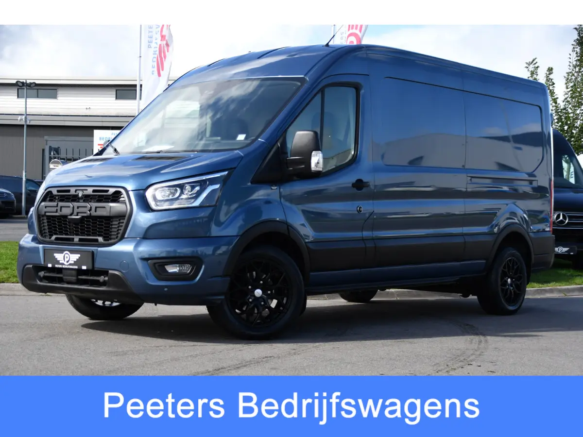 350 2.0 TDCI L3H2 Limited PB Edition Camera, Cruise, Carplay, Stoelverwarming, 185pk, Trekhaak, Sensoren, LED, NAVI, Uniek!