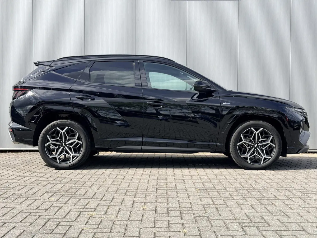 1.6 T-GDI HEV 230pk N Line Edition Automaat / Fabrieksgarantie tot 03-2029 / Dealer onderhouden / Trekgewicht 1650 kg / Stoelverwarming / Achteruitrijcamera / cruise control / Climate contro