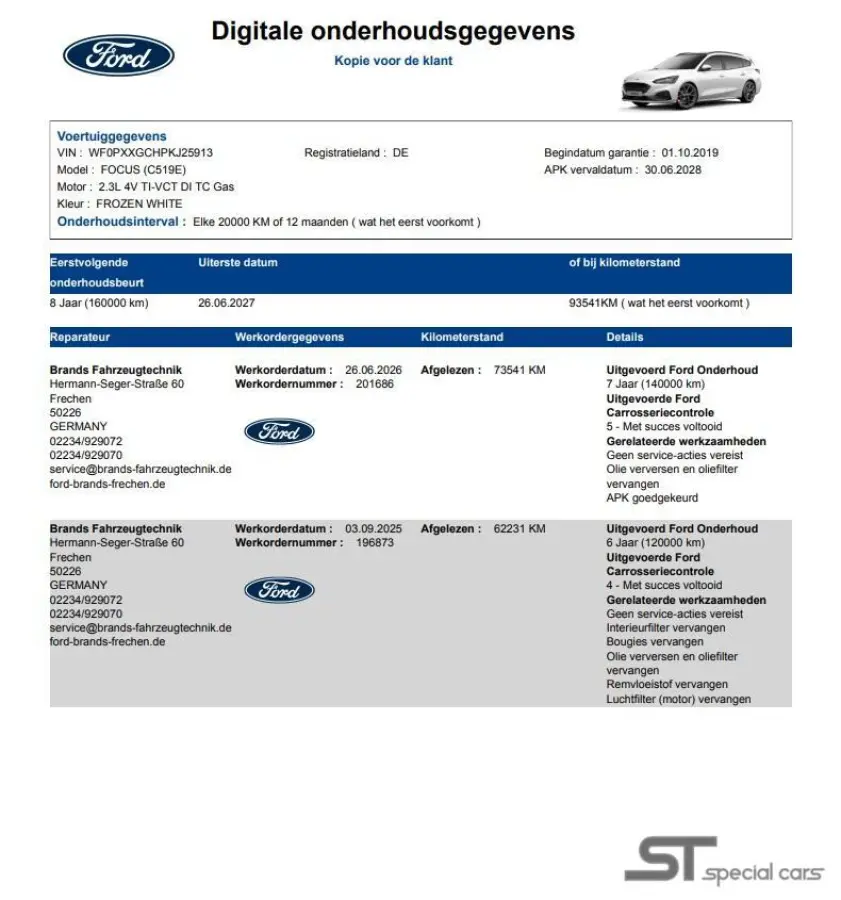 2.3 EcoBoost ST-3|Pano|Performance