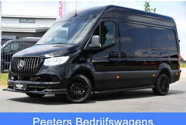 317 1.9 CDI L2H2 RWD AMG Black Edition Camera, Cruise, Carplay, Automaat, 170PK, Multimedia, UNIEK!