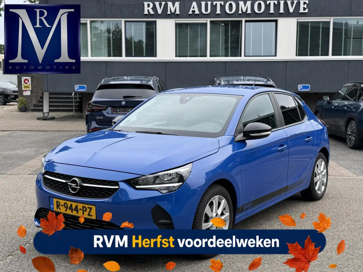 1.2 Edition Sport VAN €13.900,- VOOR €12.440,- | UW HERFSTVOORDEEL: €1.460,- | CAMERA | APPLE CARPLAY & ANDROID AUTO | CRUISE CONTROL | PDC | OPEL DEALER ONDERHOUDEN | ORIGINEEL NEDERL