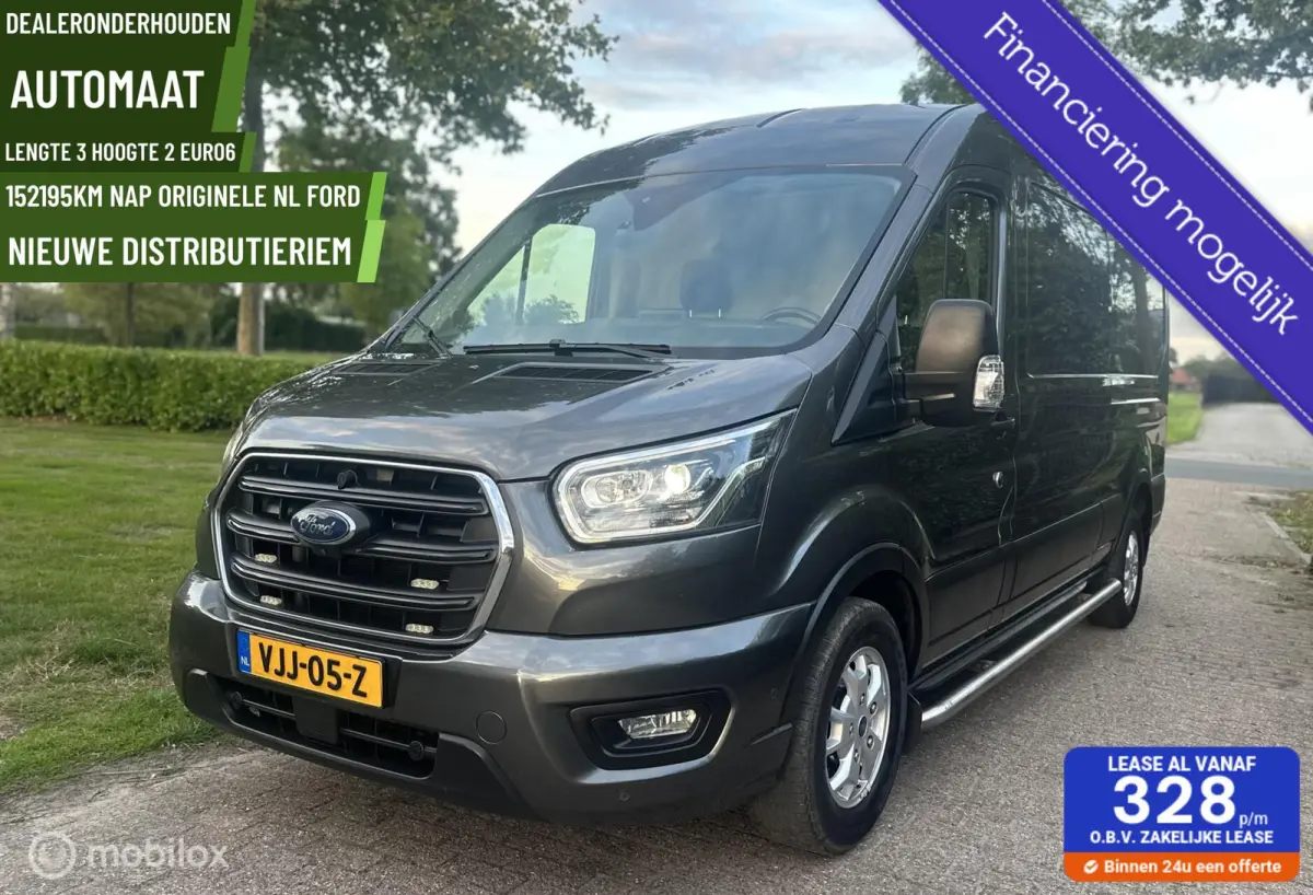 350 2.0 TDCI L3H2 185PK Automaat Limited Euro6