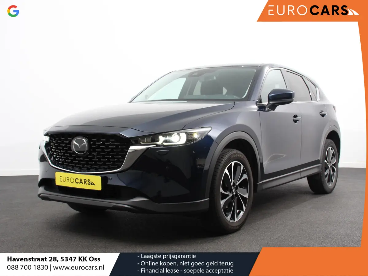 2.0 SkyActiv-G 165pk Automaat Exclusive-Line Navigatie Climate control Adaptieve cruise control Parkeersensoren 360* camera Keyless Verwarmde voorstoelen Stuurverwarming LED Navigatie HUD Bo