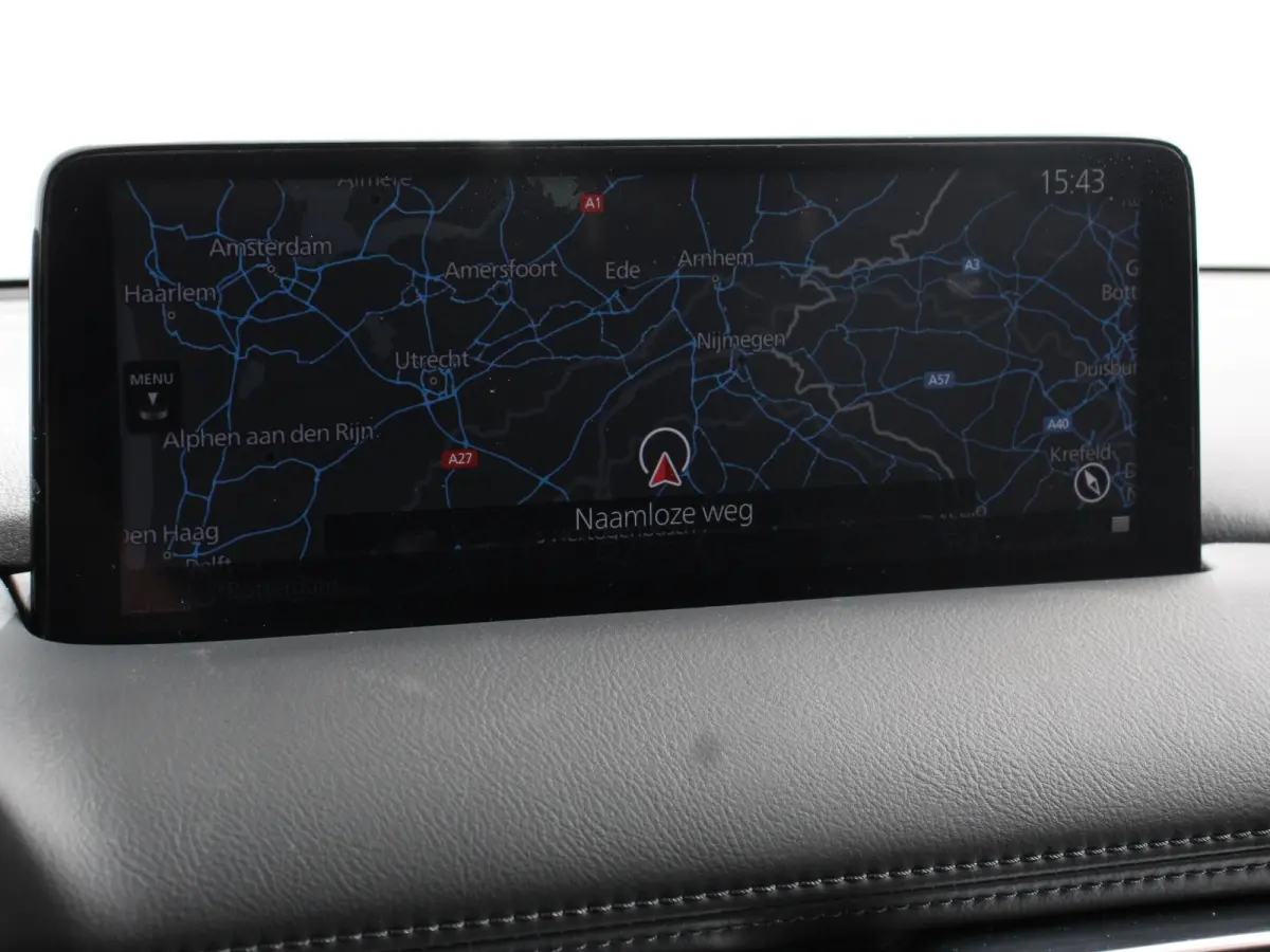 2.0 SkyActiv-G 165pk Automaat Exclusive-Line Navigatie Climate control Adaptieve cruise control Parkeersensoren 360* camera Keyless Verwarmde voorstoelen Stuurverwarming LED Navigatie HUD Bo