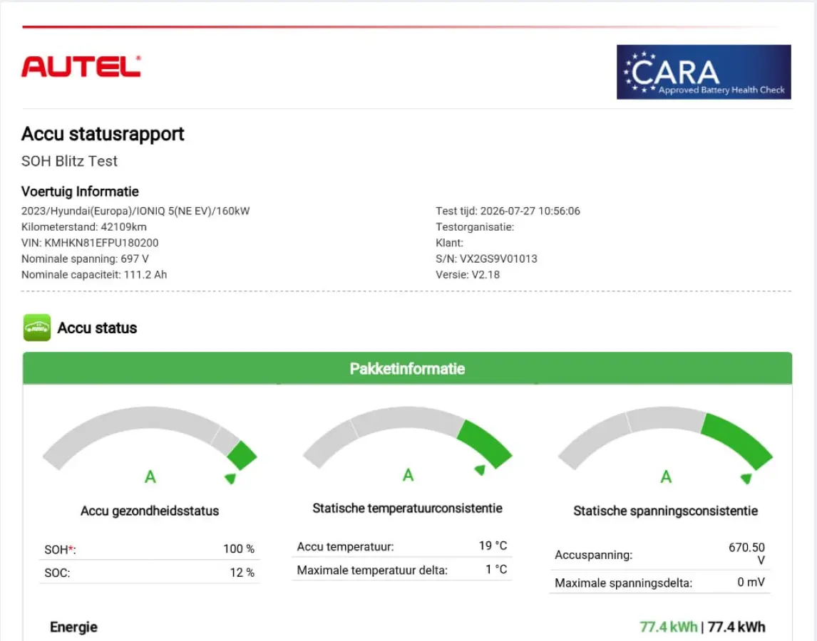 Connect 77.4 kWh / SOH 100% / Trekgewicht 1600 kg / CCS snelladen / Warmtepomp / Rondomzicht camera / Stuur- Stoel & Achterbank verwarming / Adaptief cruise control / Draadloze telefoon lade