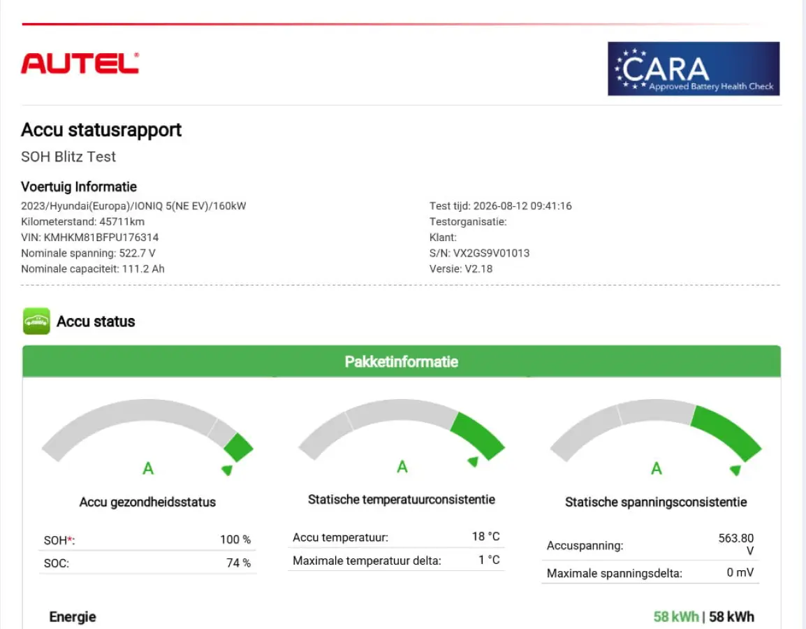 Style 58 kWh / SOH 100% / Dealer onderhouden / Fabrieksgarantie tot 05-2028 / CCS snelladen / Trekgewicht 1600 kg / Stuur- & Stoelverwarming / Adaptief cruise control / Achteruitrijcamera / 