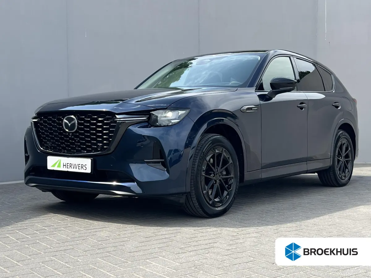 2.5 e-SkyActiv PHEV Homura / Leder / 2.500 kg trekgewicht / Camera 360° / Elektrische stoelen, stuur & klep / Stoelventilatie / Stuur-, stoel- & achterbankverwarming / Apple Carplay Android