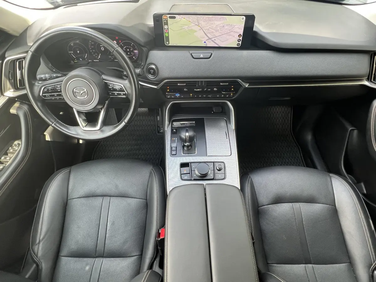 2.5 e-SkyActiv PHEV Homura / Leder / 2.500 kg trekgewicht / Camera 360° / Elektrische stoelen, stuur & klep / Stoelventilatie / Stuur-, stoel- & achterbankverwarming / Apple Carplay Android
